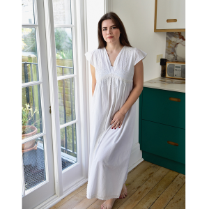 Valerie Long White Nightdress