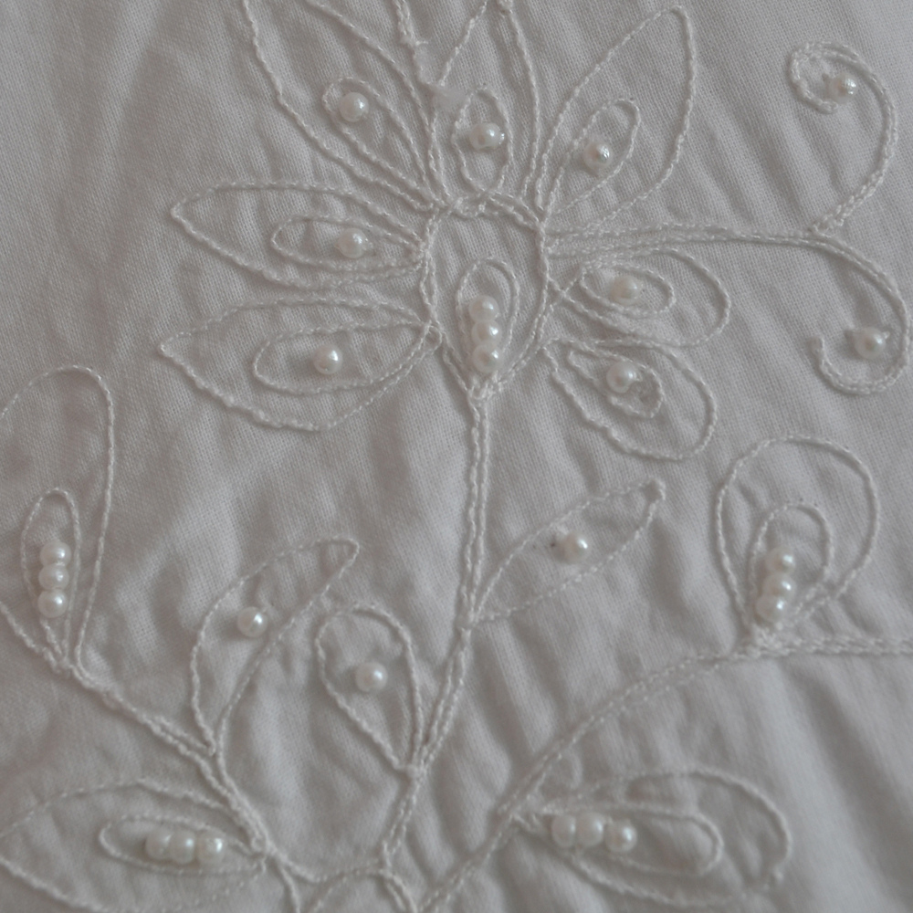 Valerie Long White Nightdress - Image 8