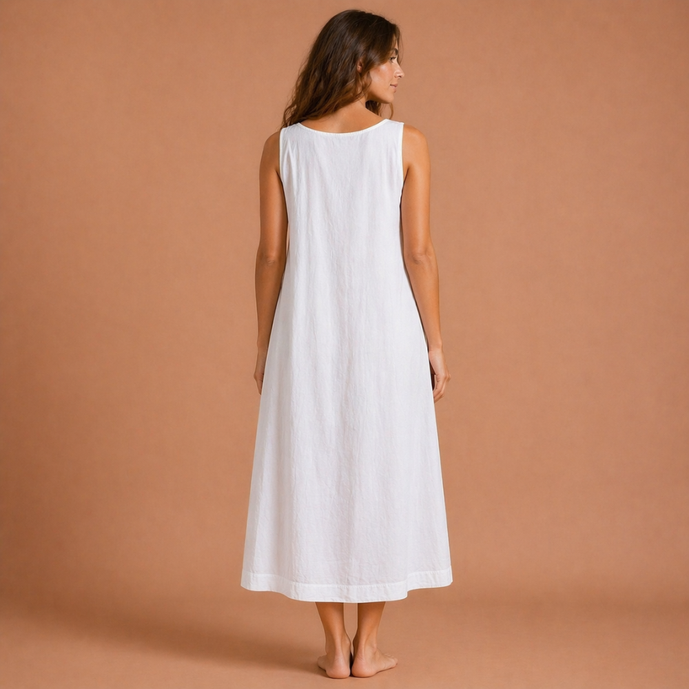 Cotton Nightie - Pink Lizzie - Image 5